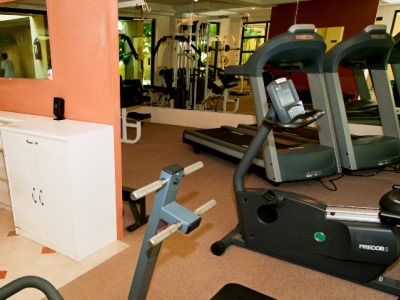 gym - hotel henann regency - boracay island, philippines