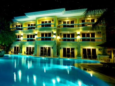 exterior view - hotel henann regency - boracay island, philippines