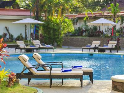 outdoor pool - hotel quest plus conference center, clark - angeles city, philippines