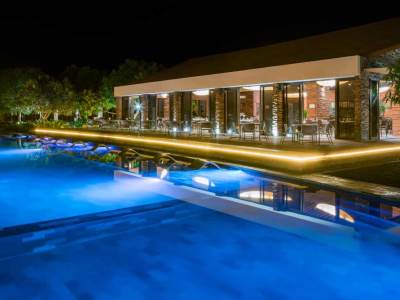 outdoor pool - hotel astoria palawan - puerto princesa city, philippines