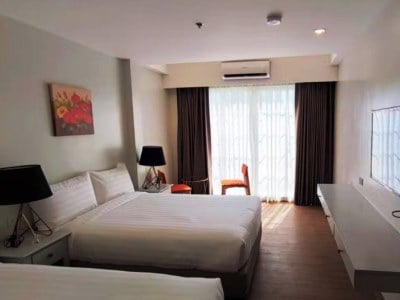 bedroom - hotel via appia tagaytay - tagaytay city, philippines