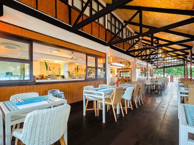 restaurant - hotel club paradise palawan - dimakya island, philippines