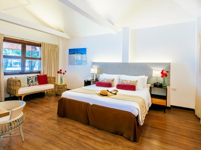 bedroom 2 - hotel club paradise palawan - dimakya island, philippines