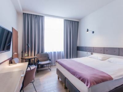 bedroom - hotel scandic gdansk - gdansk, poland