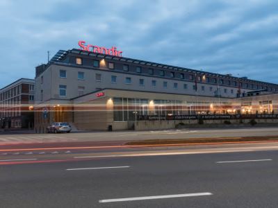 exterior view - hotel scandic gdansk - gdansk, poland