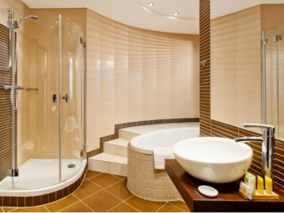 bathroom - hotel qubus krakow - krakow, poland