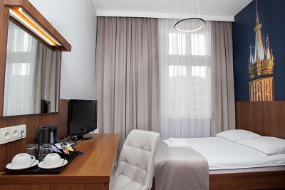 standard bedroom 2 - hotel downtown krakow - krakow, poland
