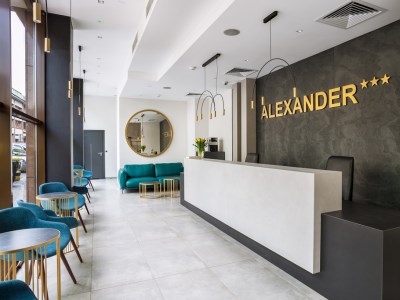 lobby - hotel alexander - krakow, poland