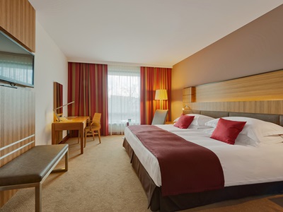 bedroom - hotel radisson blu krakow - krakow, poland