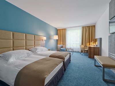 bedroom 1 - hotel radisson blu krakow - krakow, poland