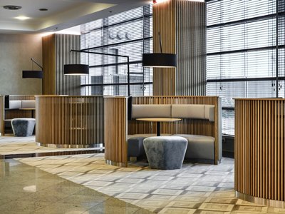 lobby 1 - hotel courtyard warsaw airport - warsaw, poland