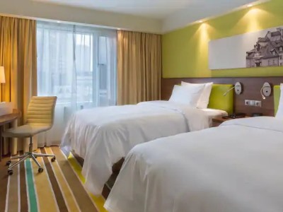 bedroom - hotel hampton by hilton warsaw city centre - warsaw, poland