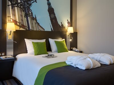 bedroom 2 - hotel mercure wroclaw centrum - wroclaw, poland