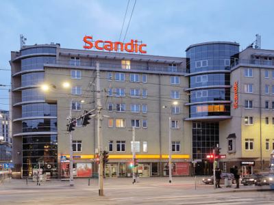 exterior view - hotel scandic wroclaw - wroclaw, poland