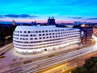 exterior view - hotel doubletree by hilton hotel wroclaw - wroclaw, poland