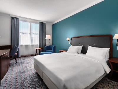 bedroom - hotel radisson blu wroclaw - wroclaw, poland