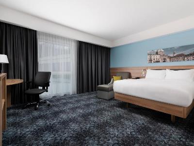 bedroom - hotel hampton by hilton lublin - lublin, poland
