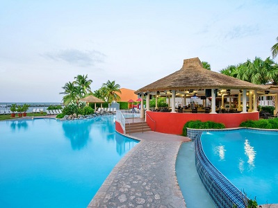 outdoor pool - hotel embassy suites dorado del mar beach - dorado, puerto rico