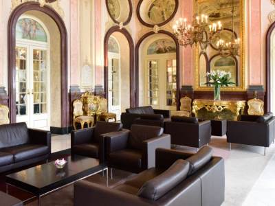 lobby - hotel pousada palacio de estoi - faro, portugal