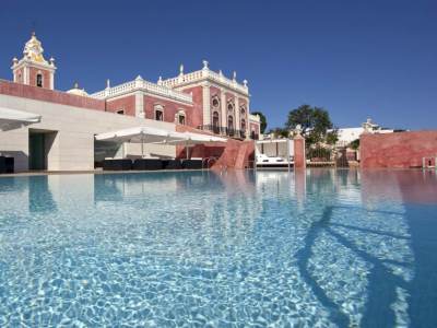 outdoor pool - hotel pousada palacio de estoi - faro, portugal