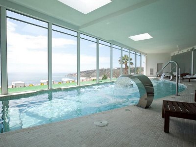 indoor pool - hotel miramar - nazare, portugal