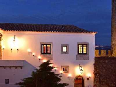 exterior view - hotel pousada castelo de obidos - obidos, portugal