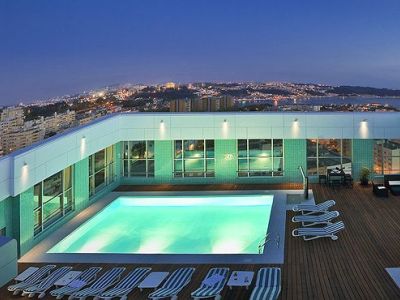 outdoor pool - hotel hf ipanema park - porto, portugal