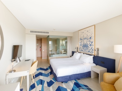 bedroom - hotel hilton vilamoura as cascatas - vilamoura, portugal
