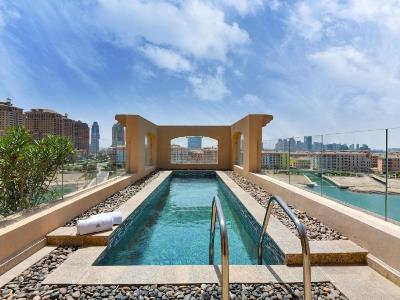 outdoor pool - hotel marsa malaz kempinski, the pearl - doha - doha, qatar