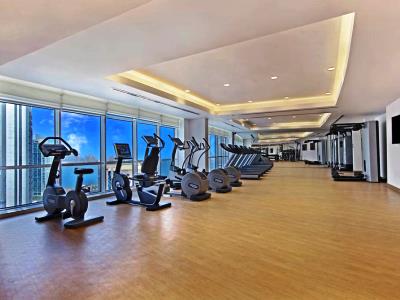 gym - hotel curve - doha, qatar