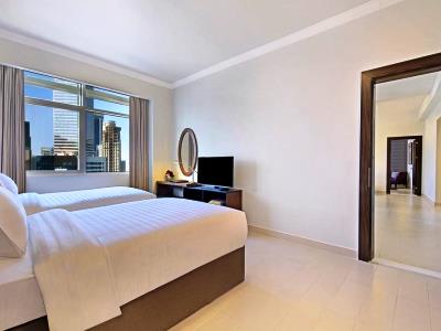 bedroom - hotel curve - doha, qatar