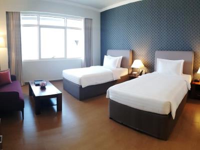 bedroom 1 - hotel curve - doha, qatar