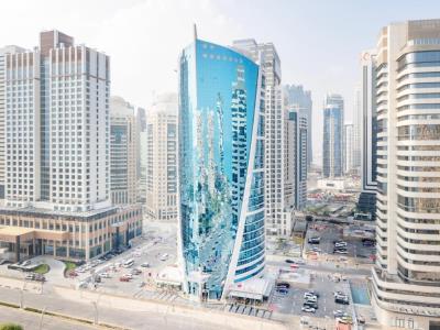 exterior view - hotel qabila westbay hotel - doha, qatar
