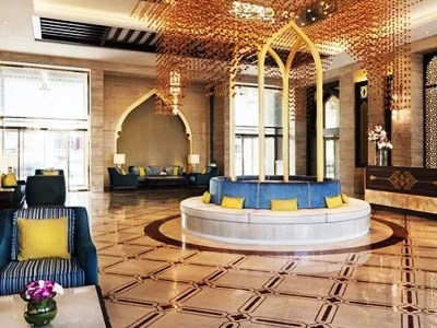 lobby - hotel al najada doha hotel apartments by oaks - doha, qatar