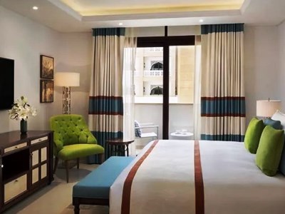 bedroom - hotel al najada doha hotel apartments by oaks - doha, qatar