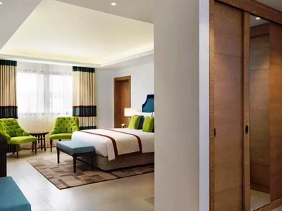 bedroom 2 - hotel al najada doha hotel apartments by oaks - doha, qatar