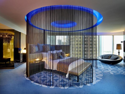 bedroom - hotel w doha - doha, qatar
