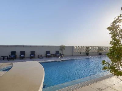 outdoor pool - hotel safir doha - doha, qatar