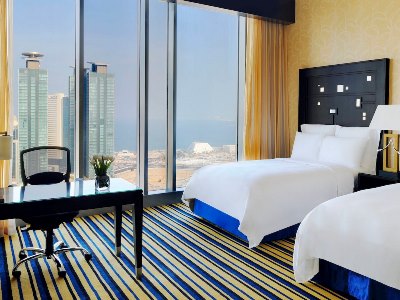 bedroom 2 - hotel marriott marquis city center - doha, qatar