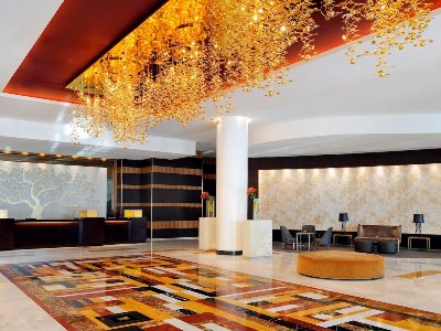 lobby - hotel marriott marquis city center - doha, qatar