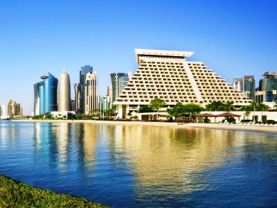 exterior view - hotel sheraton grand resort and convention - doha, qatar