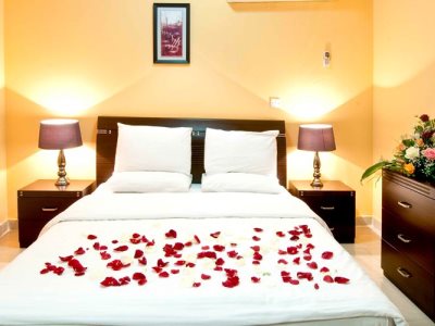 bedroom 3 - hotel la villa inn hotel apartments - doha, qatar