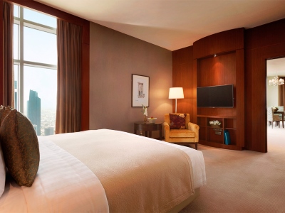 bedroom 1 - hotel jw marriott marquis city center doha - doha, qatar