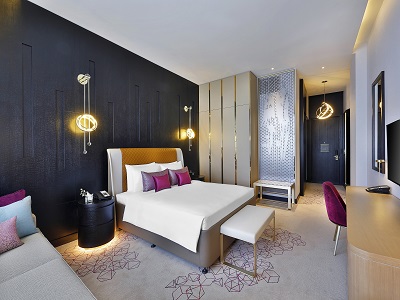 deluxe room - hotel alrayyan doha,curio collection by hilton - doha, qatar