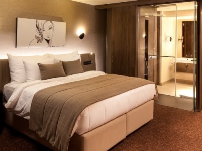 bedroom 1 - hotel kronwell - brasov, romania