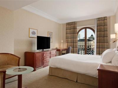 bedroom - hotel intercontinental athenee palace - bucharest, romania