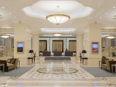 lobby - hotel jw marriott bucharest grand - bucharest, romania
