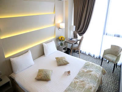 bedroom - hotel leonardo bucharest city center - bucharest, romania