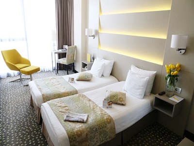 bedroom 4 - hotel leonardo bucharest city center - bucharest, romania