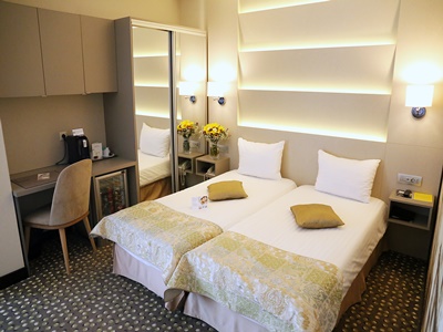bedroom 6 - hotel leonardo bucharest city center - bucharest, romania